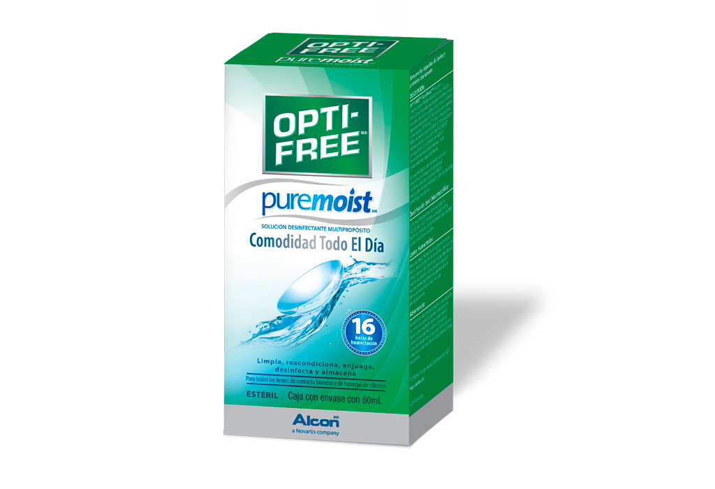 Solucion Opti Free Pure Moist